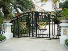 庭院鐵藝大門T08庭院門價格規(guī)格圖片多少錢