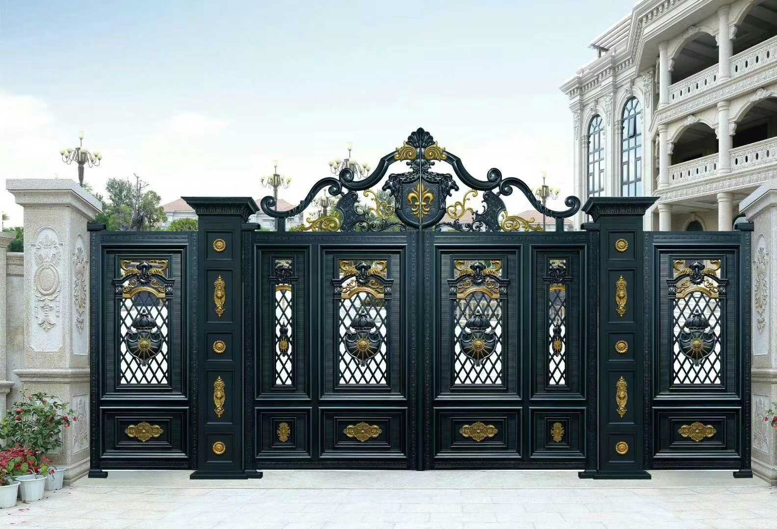 庭院鋁藝大門的制作與維護