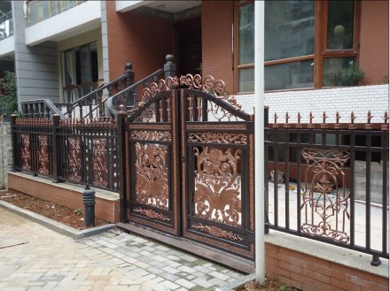 設計制作鋁藝大門的工藝流程